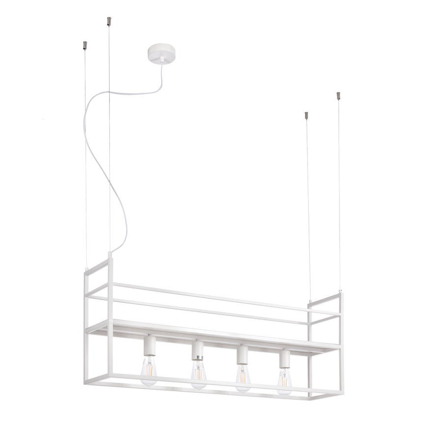 ONLI - Chandelier on a string with shelf JEFFER 4xE27/22W/230V white