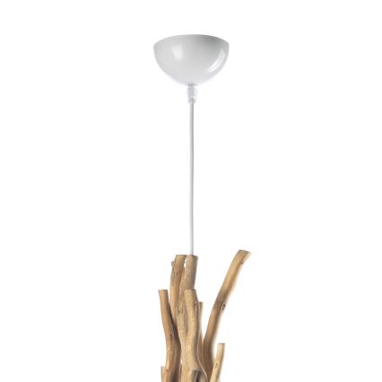 ONLI - Chandelier on a string WOODY 1xE27/22W/230V