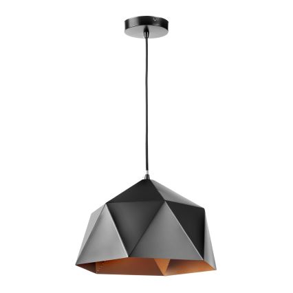 ONLI - Chandelier on a string YONG 1xE27/22W/230V black d. 38 cm