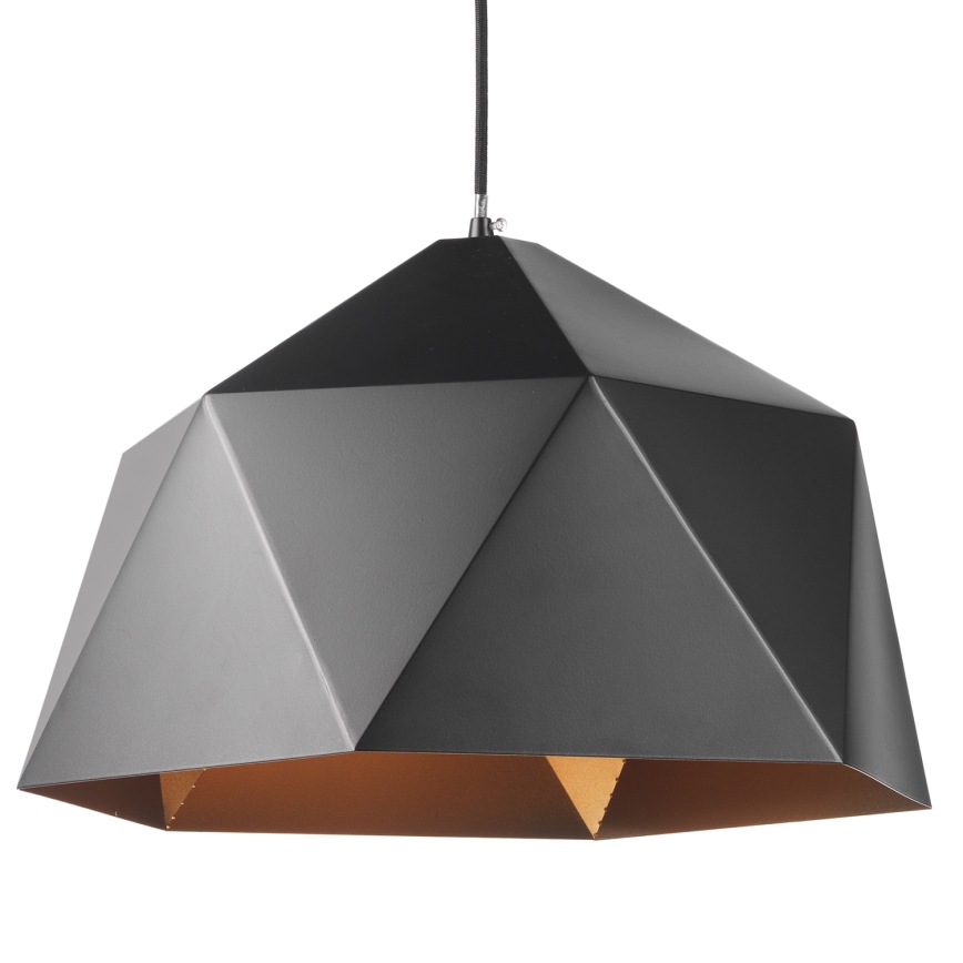 ONLI - Chandelier on a string YONG 1xE27/22W/230V black d. 46 cm