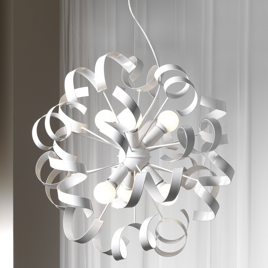 ONLI -  Chandelier on a string ZOE 6xE14/6W/230V white