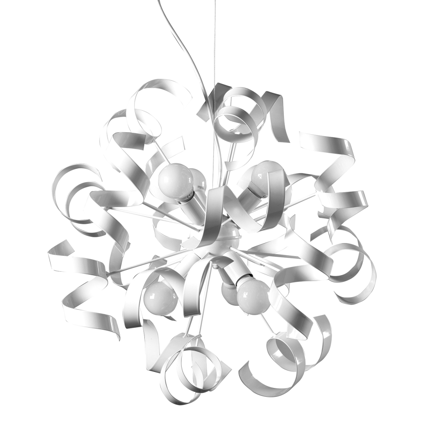 ONLI -  Chandelier on a string ZOE 6xE14/6W/230V white