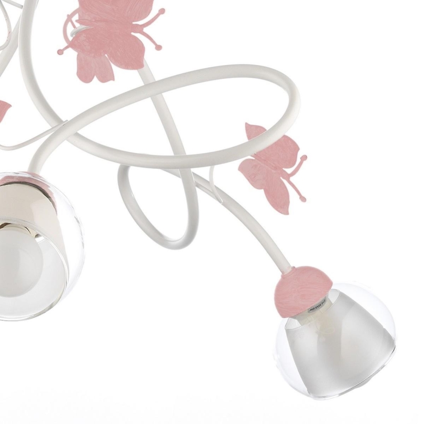 ONLI - Children's chandelier BUTTERFLY 3xE14/6W/230V