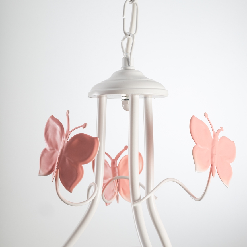 ONLI - Children's chandelier BUTTERFLY 3xE14/6W/230V