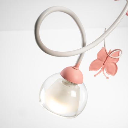 ONLI - Children's chandelier BUTTERFLY 3xE14/6W/230V