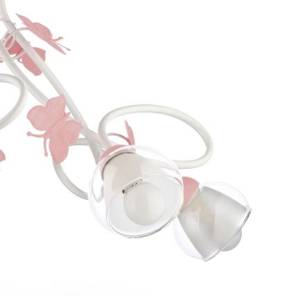 ONLI - Children's chandelier BUTTERFLY 5xE14/6W/230V
