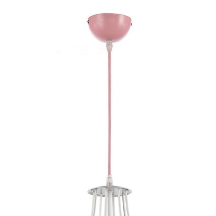 ONLI - Children's chandelier TITTA 1xE27/22W/230V pink