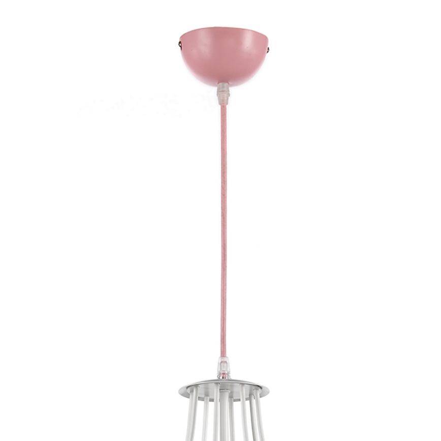 ONLI - Children's chandelier TITTA 1xE27/22W/230V pink