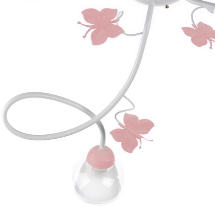 ONLI - Children's surface-mounted chandelier BUTTERFLY 3xE14/6W/230V