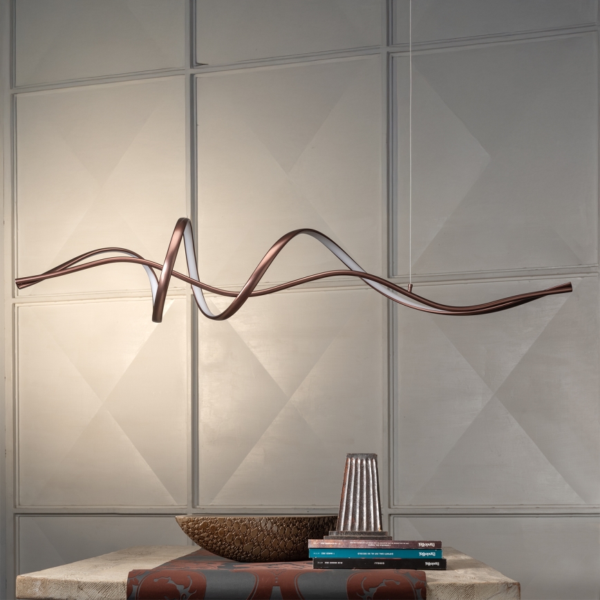 ONLI - KELLY LED Cable Pendant Light LED/28W/230V Copper