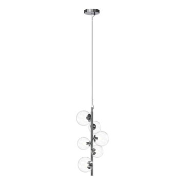 ONLI - KIMBERLY cable-hung chandelier 6×G9/6W/230V polished chrome