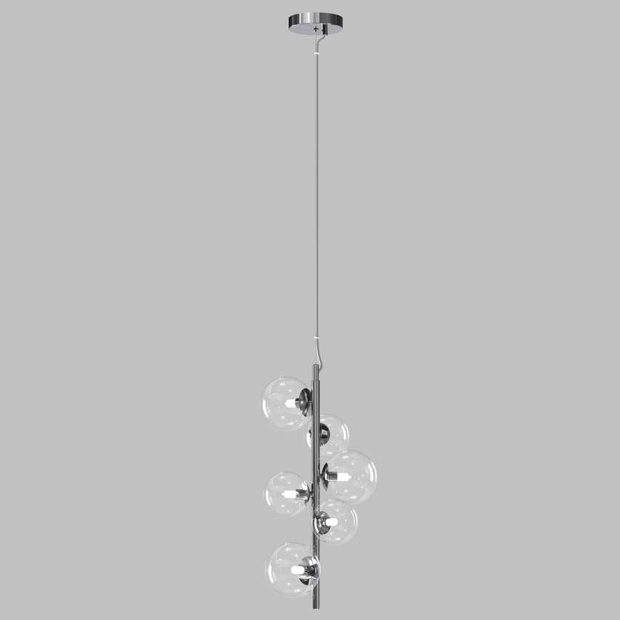 ONLI - KIMBERLY cable-hung chandelier 6×G9/6W/230V polished chrome