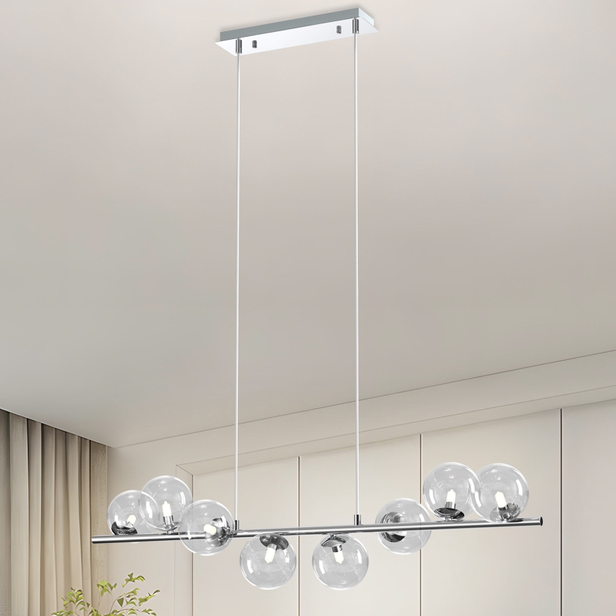 ONLI - KIMBERLY Cable Pendant 8xG9/6W/230V Polished Chrome