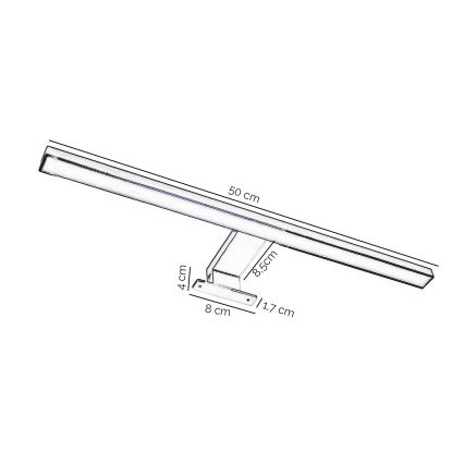 ONLI - LED Bathroom mirror lighting NEMO LED/5,5W/230V 4000K 50 cm IP44 matte chrome