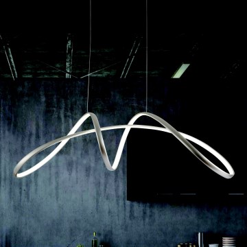 ONLI - LED Chandelier on a string INFINITY LED/50W/230V 4500K matte chrome
