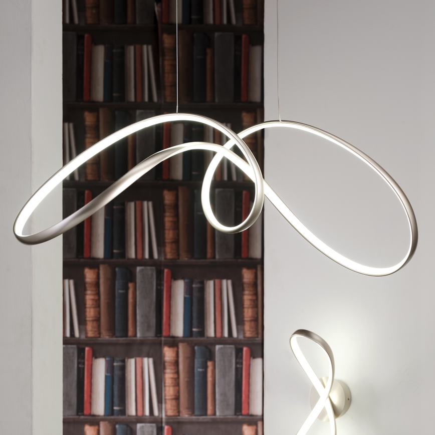 ONLI - LED Chandelier on a string INFINITY LED/50W/230V 4500K matte chrome