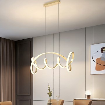 ONLI - LED Chandelier on a string KIRA LED/60W/230V 4000K gold