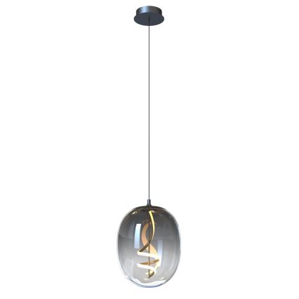 ONLI - LED Chandelier on a string LILLY LED/12W/230V 4000K black