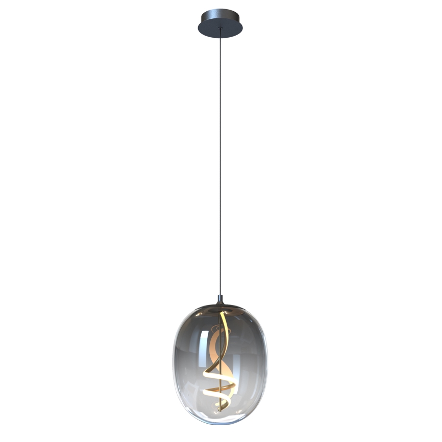 ONLI - LED Chandelier on a string LILLY LED/12W/230V 4000K black