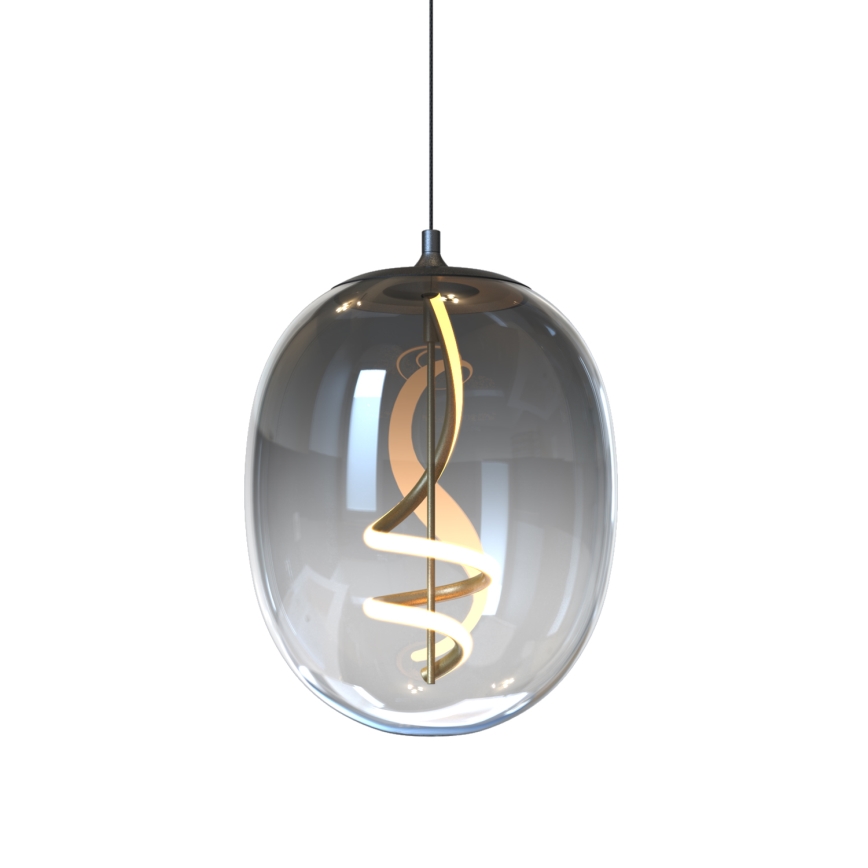 ONLI - LED Chandelier on a string LILLY LED/12W/230V 4000K black