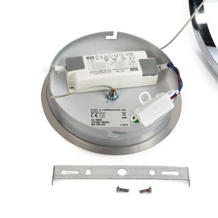 ONLI - LED Chandelier on a string LOOP LED/40W/230V 4000K shiny chrome