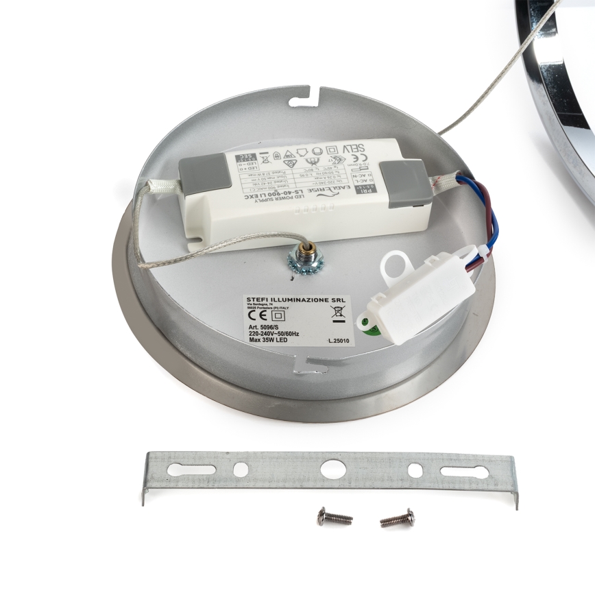 ONLI - LED Chandelier on a string LOOP LED/40W/230V 4000K shiny chrome