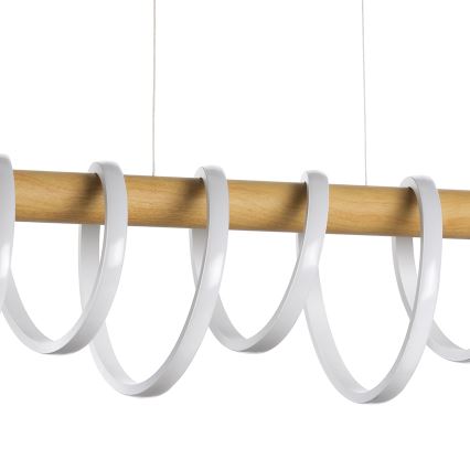 ONLI - LED Chandelier on a string NILO LED/70W/230V 4000K brown/white