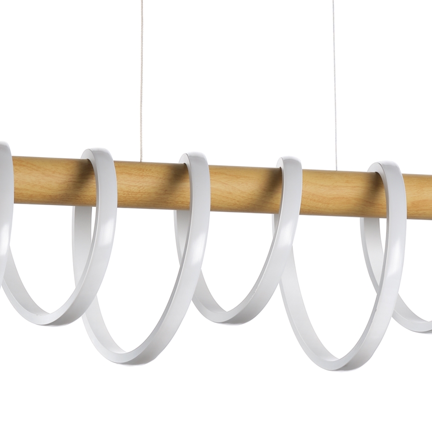 ONLI - LED Chandelier on a string NILO LED/70W/230V 4000K brown/white