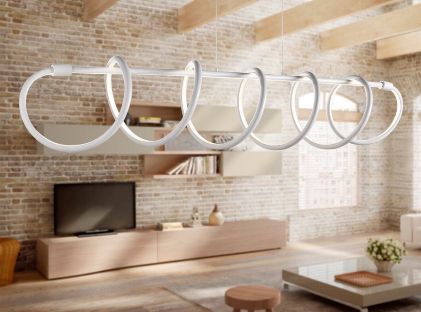 ONLI - LED Chandelier on a string SPIRALE LED/72W/230V 3000K white