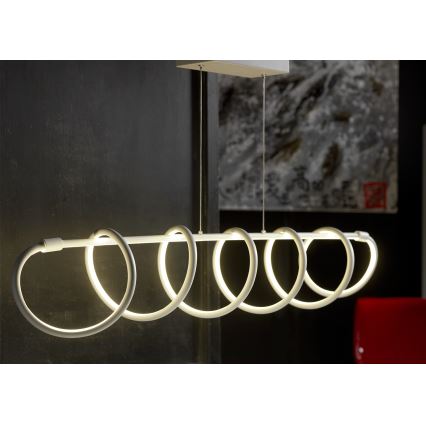 ONLI - LED Chandelier on a string SPIRALE LED/72W/230V 3000K white