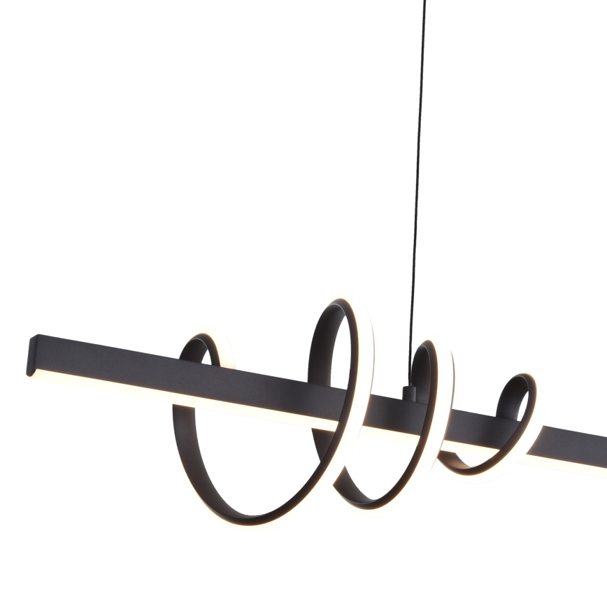 ONLI - LED Chandelier on a string SWING LED/30W/230V 4000K black