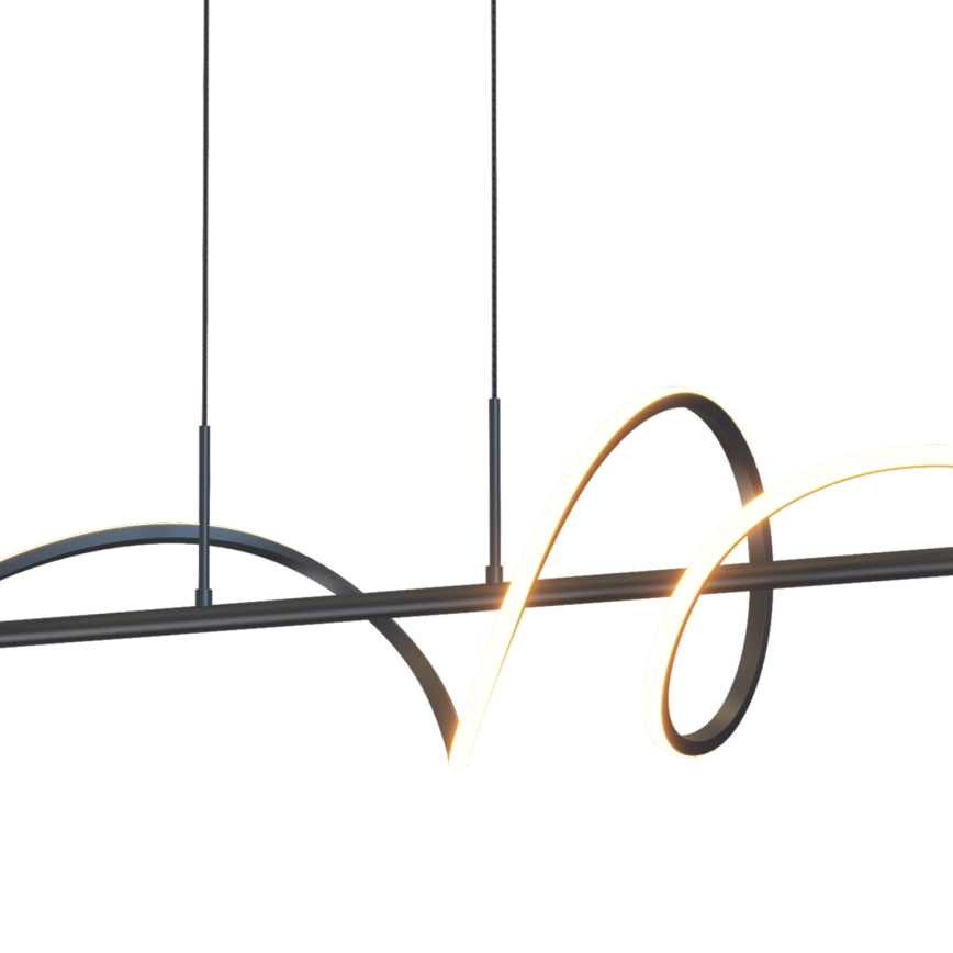 ONLI - LED Chandelier on a string TWIST LED/30W/230V 4000K black