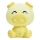 ONLI - LED Dimmable Kids' Night Light PUPPIES LED/3W/230V 19 cm Piglet/Yellow