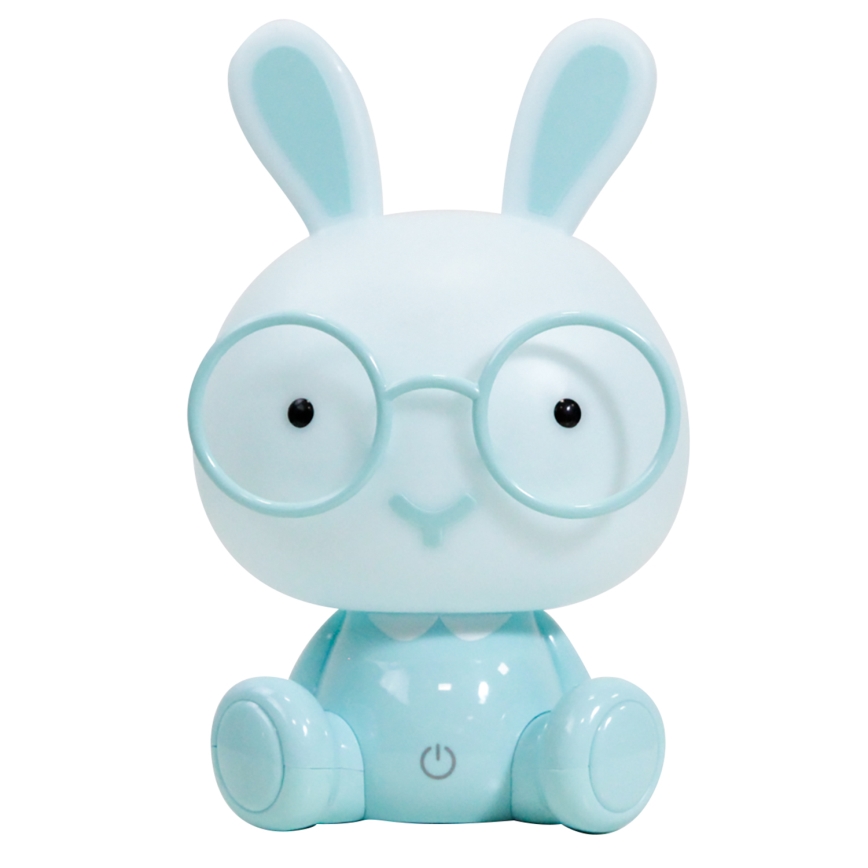 ONLI - Dimmable LED Kids' Night Light PUPPIES LED/3W/230V 22 cm Bunny/Blue