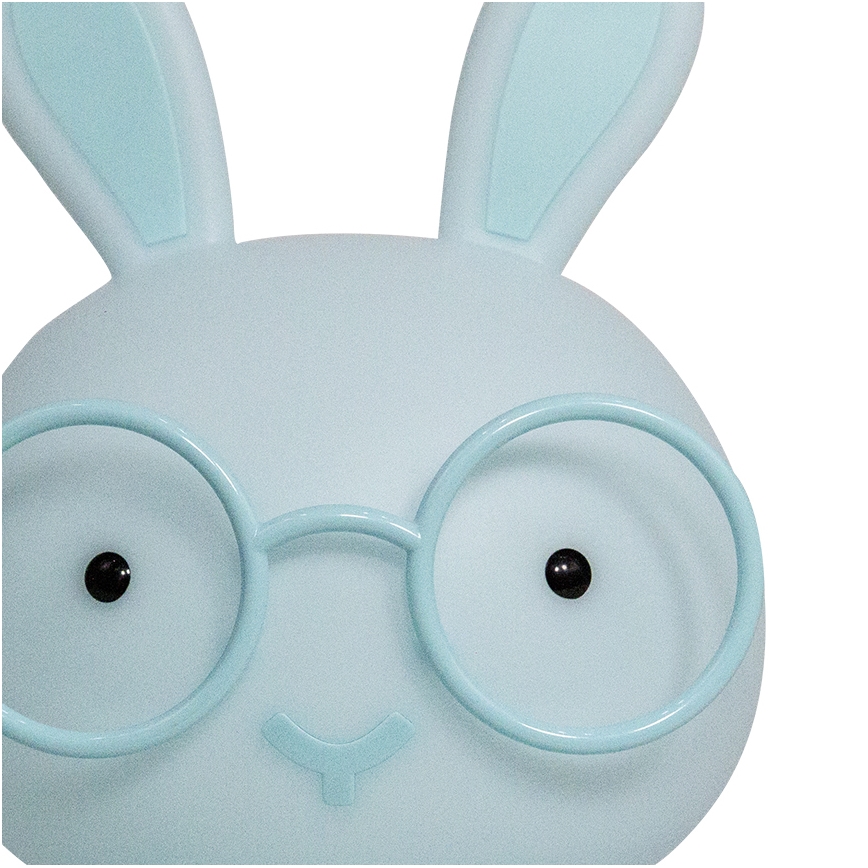 ONLI - Dimmable LED Kids' Night Light PUPPIES LED/3W/230V 22 cm Bunny/Blue