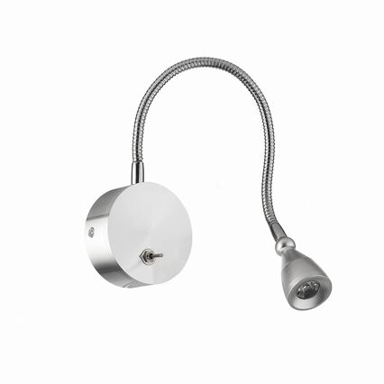 ONLI - LED Flexible small lamp LEXI LED/1W/230V 4000K matte chrome