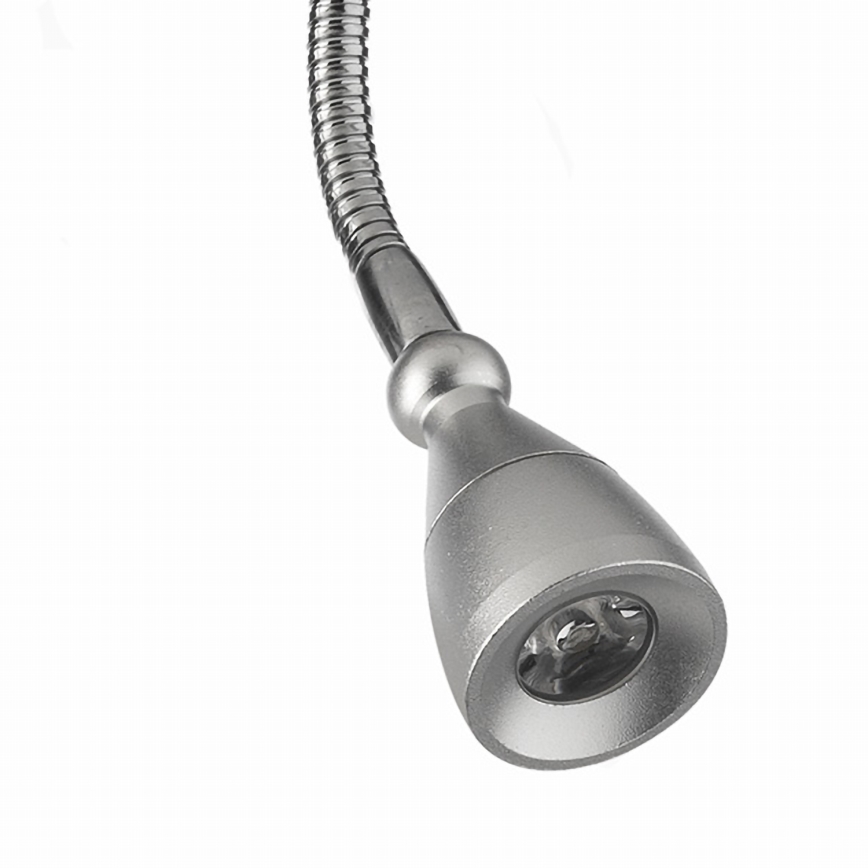 ONLI - LED Flexible small lamp LEXI LED/1W/230V 4000K matte chrome