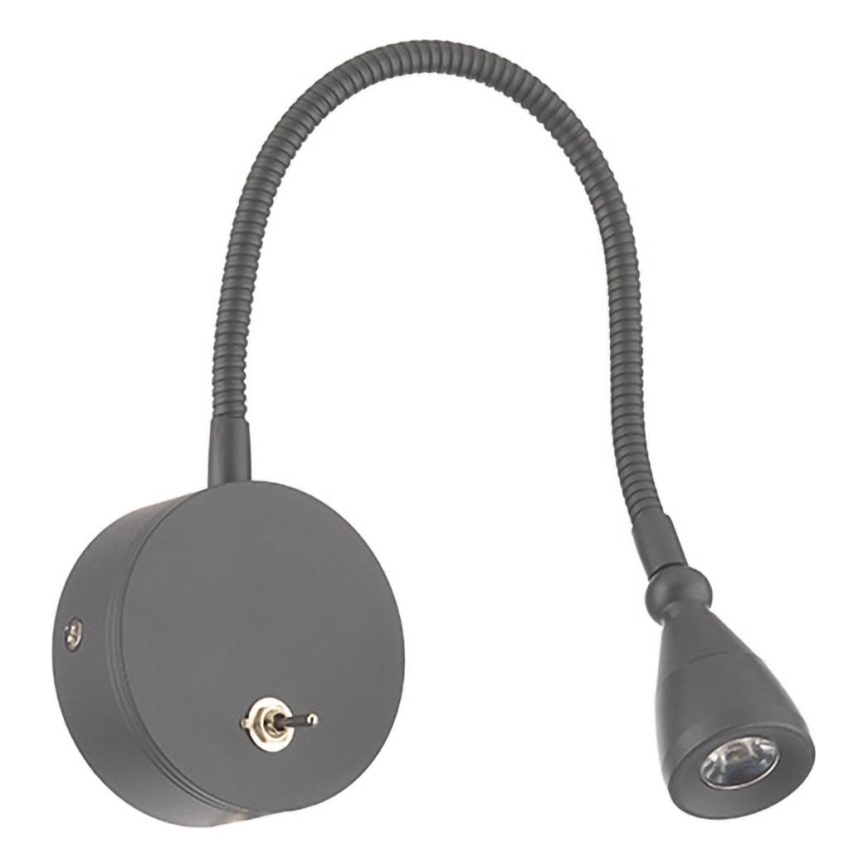 ONLI - LED Flexible small lamp LEXI LED/1W/230V 4000K grey