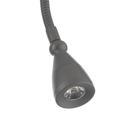 ONLI - LED Flexible small lamp LEXI LED/1W/230V 4000K grey