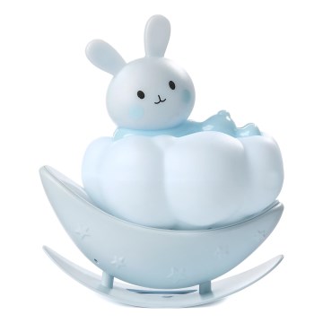 ONLI - LED Rechargeable children's night light NUVOLINA LED/2.5W/5V 300 mAh bunny/blue