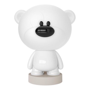 ONLI - LED RGB Children's night small lamp PUPPIES LED/3W/USB teddy bear 30 cm