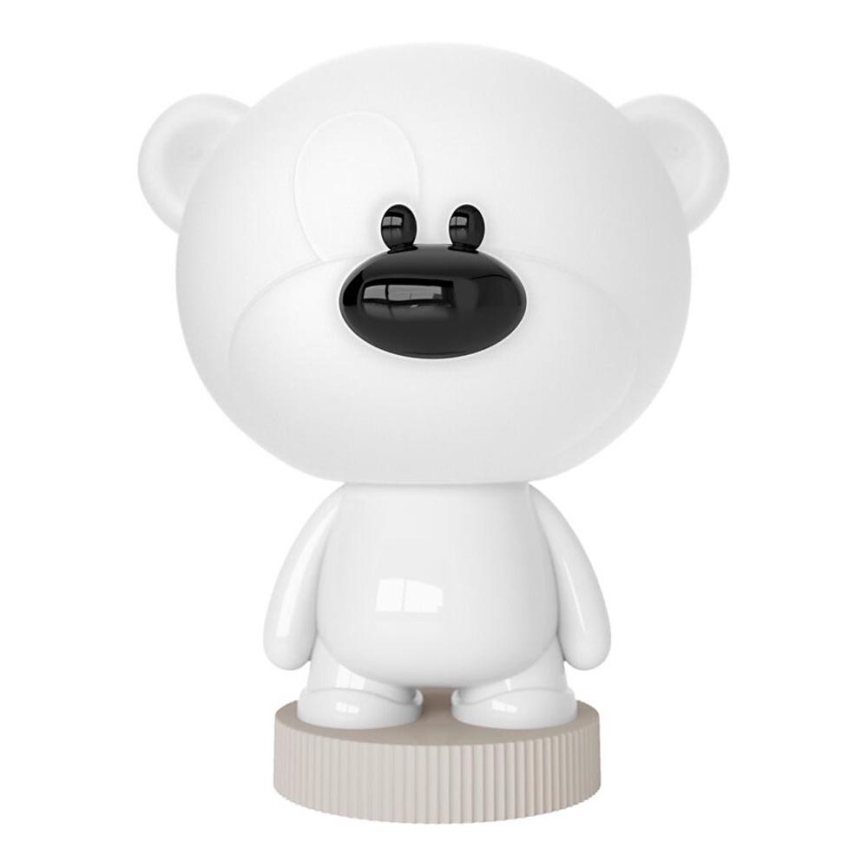 ONLI - LED RGB Children's night small lamp PUPPIES LED/3W/USB teddy bear 30 cm