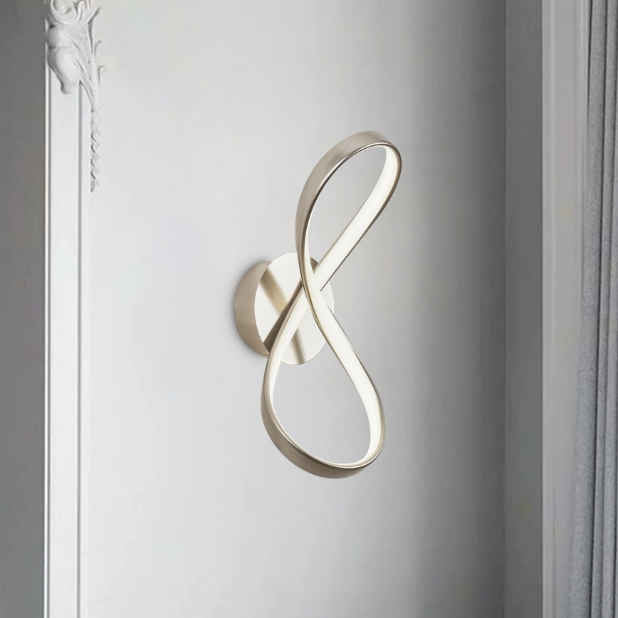 ONLI - LED Wall light INFINITY LED/15W/230V 4500K matte chrome