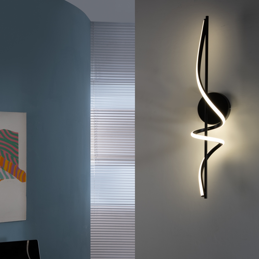 ONLI - LED Wall light TWIST LED/25W/230V 4000K black