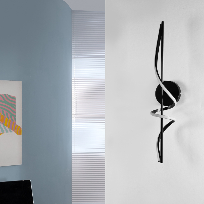 ONLI - LED Wall light TWIST LED/25W/230V 4000K black