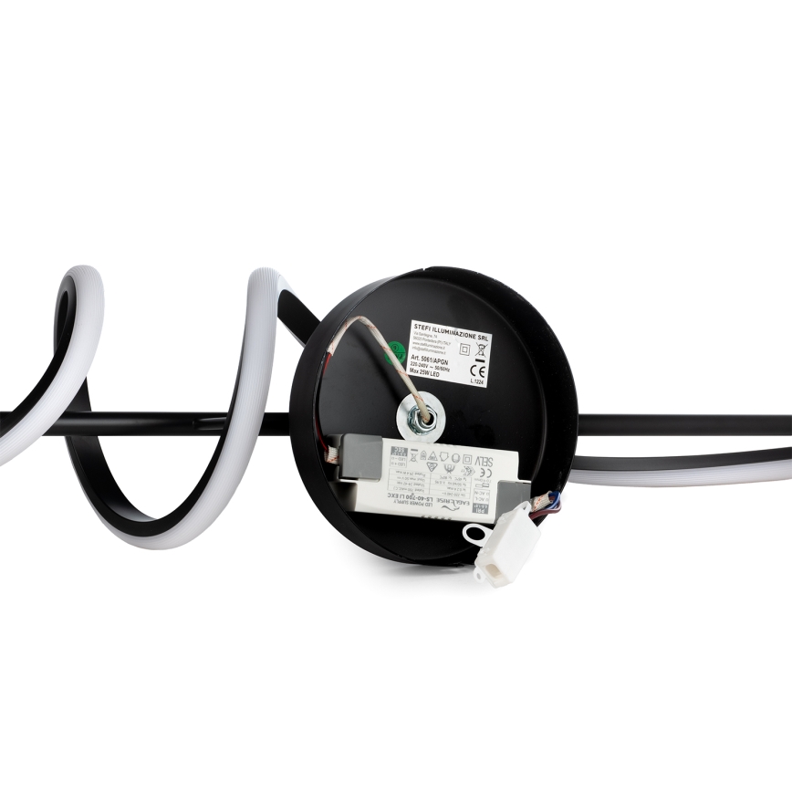 ONLI - LED Wall light TWIST LED/25W/230V 4000K black