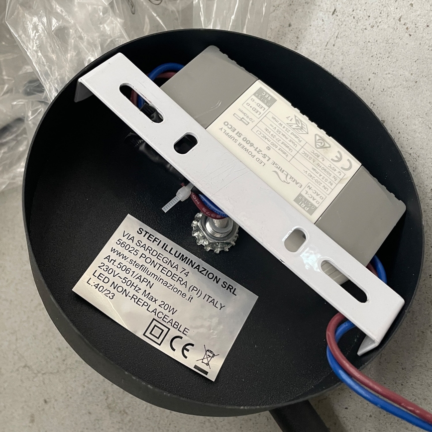 ONLI - LED Wall light TWIST LED/6W/230V 4000K black
