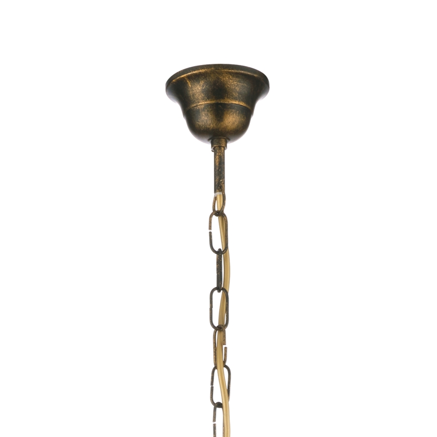 ONLI - MILVIA Chain-hung Chandelier 5xE14/6W/230V, Bronze
