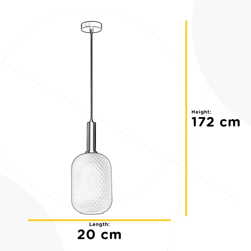 ONLI - PIGNA Cable Pendant Light 1xE27/15W/230V