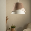 ONLI - POLLON corded pendant light 1xE27/15W/230V brown/cream/beige